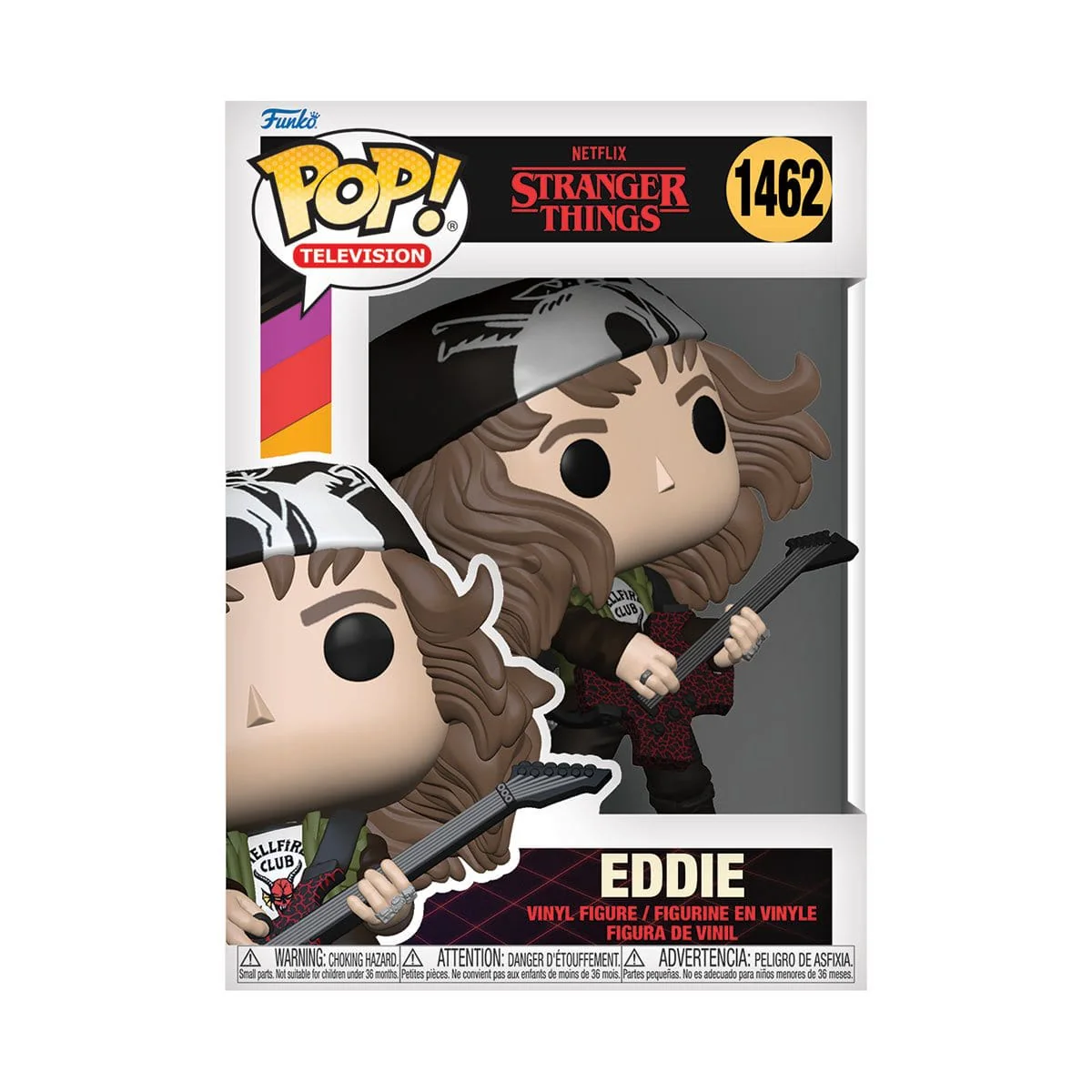 A boxed Eddie collectible