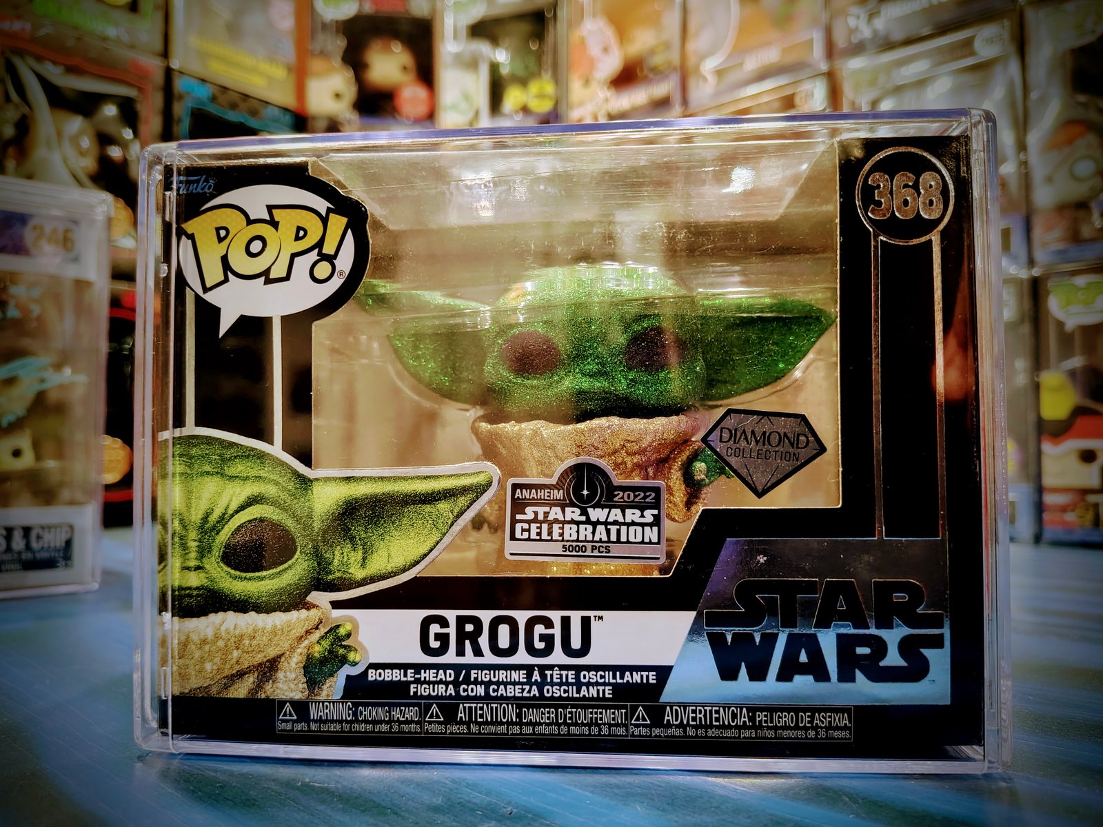 Grogu Diamond Glitter